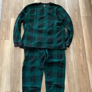 Thermal Buffalo Plaid Cotton Pajamas- Spruceshad